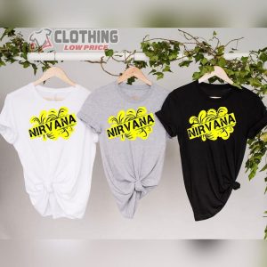 Nirvana In Bloom Song T Shirt Nevermind Album Merch Nirvana Unisex Shirts Inspired Nirvana Graphic Tee Merch1