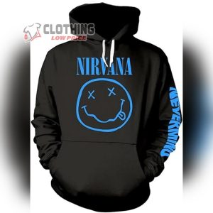 Nirvana Nevermind Album 3D All Over Printed Unisex Hoodie Nirvana Pullover Hoodie Nevermind Album Merch