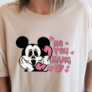No You Hang Up Mickey Shirt Halloween Disney T Shirt Funny Horror Shirt 2