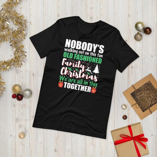 Old Fashioned Family Christmas Unisex T-Shirt