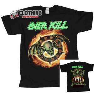 Overkill Horrorscope 2 Sides Shirt Horrorscope Overkill Album Shirts Overkill New Album Unisex T Shirt Overkill Tour Merch