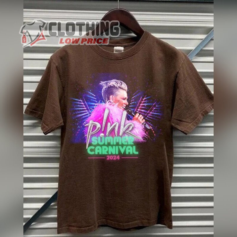P!Nk Summer Carnival 2024 Shirt, Pink Concert T- shirt , Summer Carnival 2024 Shirt, Pink Album T- Shirt, Pink Concert 2024 Merch