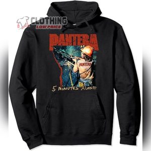 Pantera Far Beyond Driven Album Hoodie, Pantera 5 Minutes Alone Song Pullover Hoodie, Pantera Live Concert Unisex T-Shirt