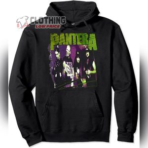 Pantera Vintage Group Members Graphic Sweatshirt, Pantera Graphic Tee Merch, Pantera World Tour Dates Unisex T-Shirt, Hoodie