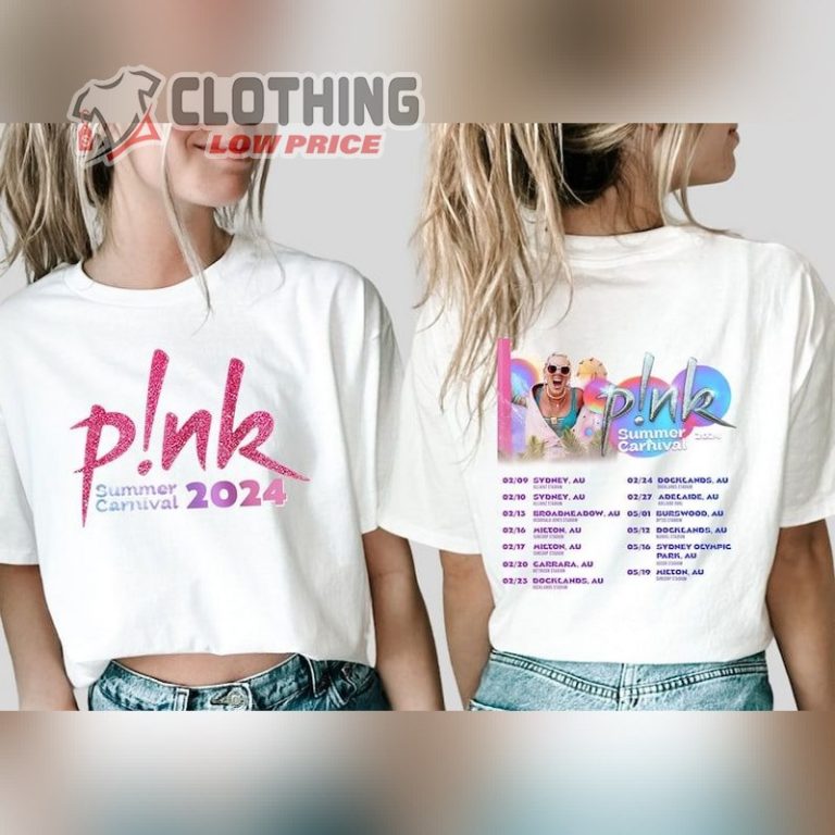 P!nk Summer Carnival Tour Dates 2023 Merch Carnival Tour 2023 With