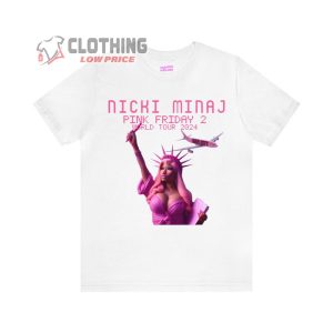 Pink Friday 2 Gag City 2024 World Tour Merch, Nicki Minaj World Tour 2024 Shirt, Nicki Minaj Tour Dates 2024 T-Shirt