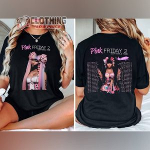 Pink Friday 2 Gag City 2024 World Tour Shirt Nicki Mina2