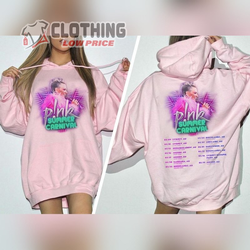 Pink Singer Summer Carnival 2024 Tour Shirt, Pink Album Shirt, Concert 2024 P!Nk Shirt, P!Nk 2024 Tour Merch