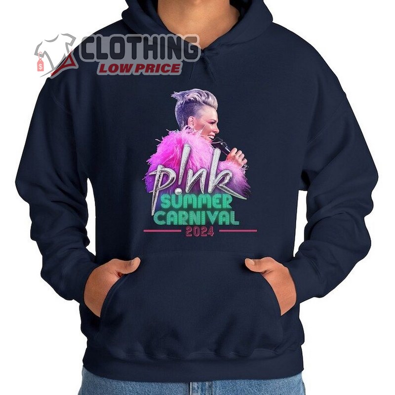 Pink Singer Summer Carnival 2024 Tour Shirt, Pink Fan Lovers Shirt, Concert 2024 P!Nk Shirt, P!Nk 2024 Tour Merch