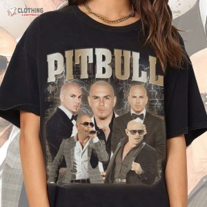 Pitbull Vintage T Shirt, Armando Cristian Tees, Pitbull Shirt