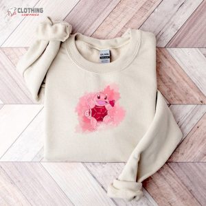 Pokemon Lover Gift Pokemon Sweatshirt Water Pokemon Shirt Valentines Pokemon Hoodie 3