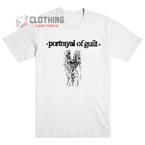 Portrayal Of Guilt One Last Taste of Heaven Song Shirt Portrayal Of Guilt Albums Tee