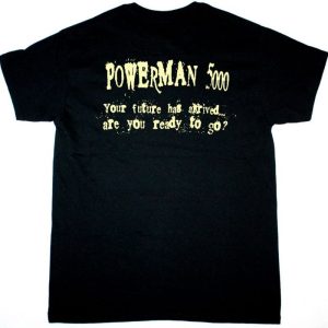 Powerman 5000 Album Tonight the Stars Revolt Merch, Vintage Powerman 5000 Graphic Tee, When Worlds Collide Powerman 5000 Song Shirt