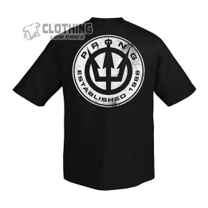 Prong Ruining Lives Shirt Prong Logo Graphic Tee Merch Prong Music Concert T Shirt