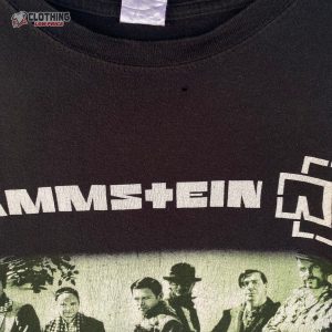 Rammstein Gothic Metal Band Du Hust Tee Shirt