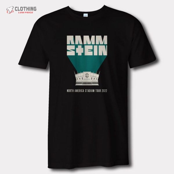 Rammstein North American Stadium Concert Music Custom Tshirt