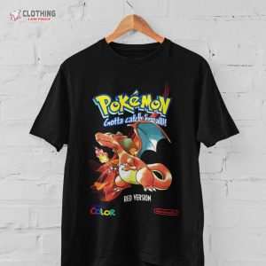 Red Inspired Retro Cover Art Graphic Tee Anime T Shirt 2