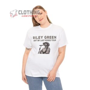 Riley Green Tour 2024 Tickets Merch Riley Green Tour 2024 Setlist Shirt Riley Green Red Rocks AinT My Last Rodeo Tour 2024 T Shirt 2