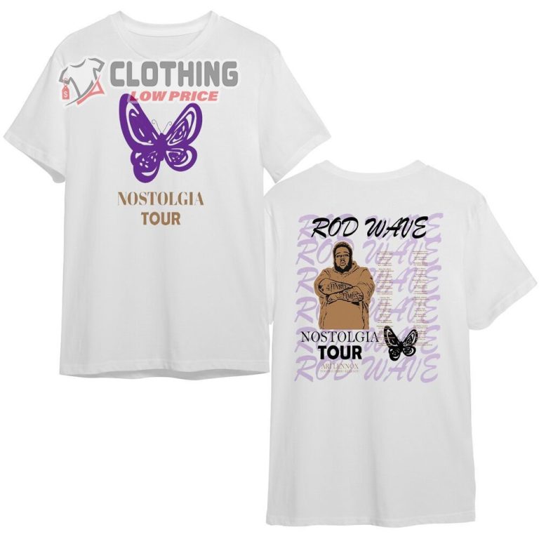 Rod Wave Beautiful Mind Tour 2023 Merch, Rod Wave Rapper Tour 2023