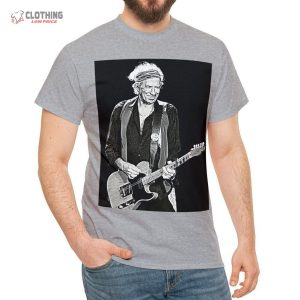 Rolling Stones, Keith Richards T-Shirt, Rolling Stones Tee