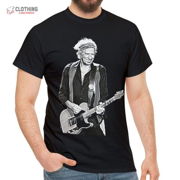 Rolling Stones, Keith Richards T-Shirt, Rolling Stones Tee