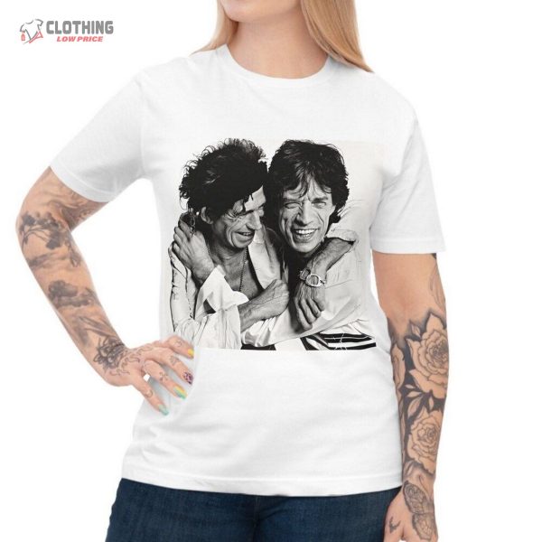 Rolling Stones T-Shirt, Mick Jagger Keith Richards T-Shirt, Mick Jagger T-Shir