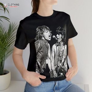 Rolling Stones T Shirt Rolling Stones Live Keith Richards T Shirt Mick Jagger T Shirt Rock Legends Tee 3