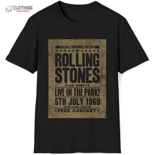 Rolling Stones Vintage Style Unisex Softstyle T-Shirt