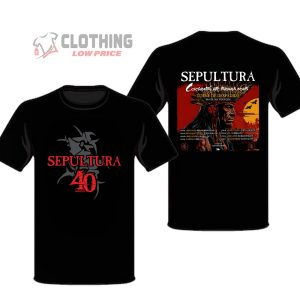 Sepultura Celebrating The Through Death Tour 2024 Merch, Turne De Despedida Brazilian Tour 2024 T-Shirt, Sepultura Brazilian Tour 2024 Dates And Ticketmaster T-Shirt, Hoodie And Sweater