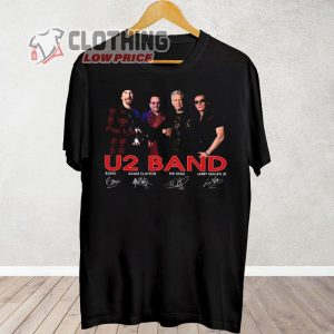 Signature U2 Band Shirt, Achtung Baby U2 Tour 2023 Shirt, U2 Fan Gift Shirt, Harry Styles U2 Concert Merch