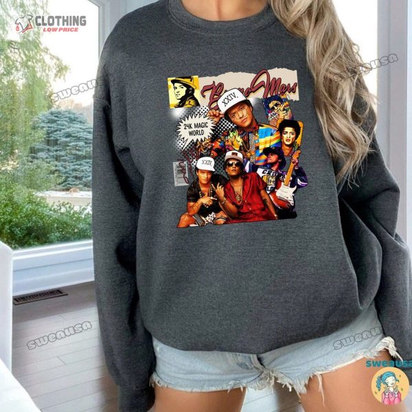 Silk Sonic Sweatshirt, Bruno Mars Sweatshirt, Trendy Sweatshirts