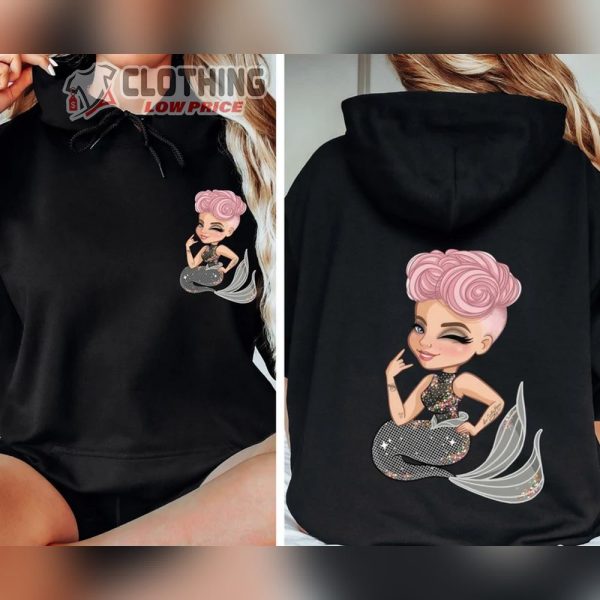 Singer Pink P!nk Summer Carnival 2024 Tour Unisex Sweatshirt, Trustfall Album Hoodie, Concert 2024 P!nk Music Tour 2024 Shirt, Pink Fan Lovers Shirt