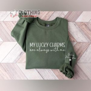St Patricks Day 2024 Sweater, Saint Pattys Day 2024 Mom Shirt, Cute Grandma Sweatshirt, Saint Patricks Day, Lucky Charms Gift