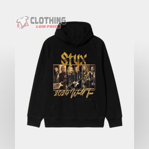 Styx 2024 World Tour Merch Styx Rock Band Concert Tour 2024 Shirt Styx Tour 2024 Tickets Hoodie 2