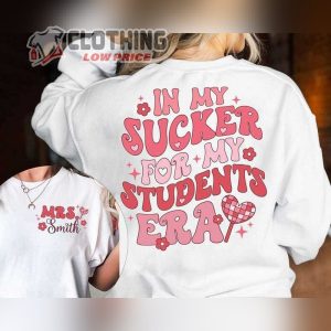 Teacher Valentine Shirt, Personalized Teacher Shirt, Cute Valentines Day Teacher Shirt, Teacher Valentines Gifts