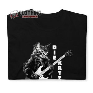 The Cat Die Katze Shirt 2024 World Tour Guitar Cat Rocks On T Shirt 2