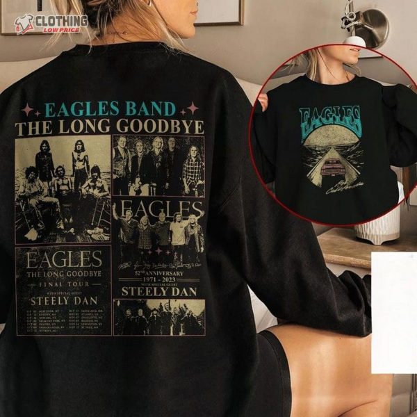 The Eagles The Long Goodbye Tour 2023 Music, Vintage Band Concert Tickets