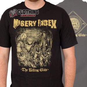 The Killing Gods Full Album Misery Index Shirt Misery Index Killing Gods Procession Song Merch Misery Index Concert Music Tee Shirt