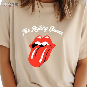 The Rolling Stones Iconic Mouth T-Shirt, Vintage Rolling Stones Lips T-Shirt
