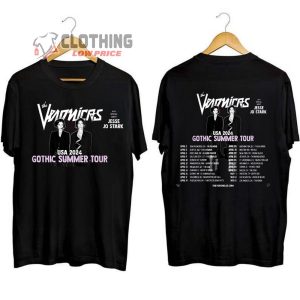 The Veronicas Gothic Summer Tour 2024 Merch, The Veronicas USA 2024 Tour Shirt, The Veronicas With Kesse Jo Stark Tour 2024 T-Shirt