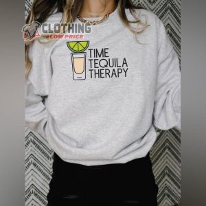 Time Tequila Therapy Pullover Sweatshirt No H1