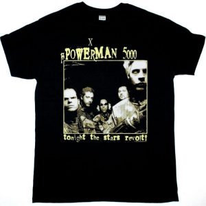 Tonight the Stars Revolt Powerman 5000 Album Merch, When Worlds Collide Powerman 5000 Song Shirt, Vintage Powerman 5000 Graphic Tee