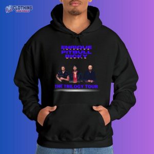 Trilogy Tour Hoodie Sweatshirt Enrique Iglesias Ricky Martin Pitbull Concert 1 1