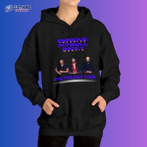 Trilogy Tour Hoodie Sweatshirt Enrique Iglesias Ricky Martin Pitbull Concert 1