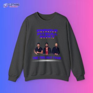 Trilogy Tour Sweatshirt Enrique Iglesias Ricky Martin Pitbull Concert Crewneck Tshirt 1