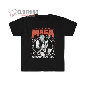 Ultra Maga Revenge Tour 2024 Merch, Joe Biden Lets Go Brandon Maga T-Shirt