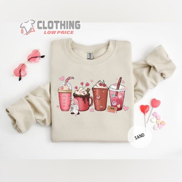 Valentine Day Coffee Shirt, Happy Valentine Day Tee, Valentine Shirt, Happy Day With Lover Shirt, Valentine Gift
