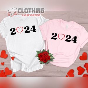 Valentine’S 2024 Shirt, Valentines Day Shirt, Cute Unisex Valentine’S Day Tee, Teacher Valentine’S Day Shirt, Valentines Gift