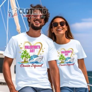 Valentine’S Day Cruise Shirt, Cruise Squad Shirt, Nautical Love Apparel Shirt, Romantic Cruise Shirt, Valentine’S Day 2024 Merch