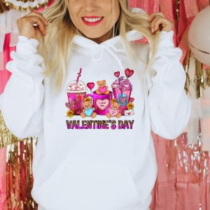 Valentines Day Coffee Cups Shirt Valentines Day Shirts For Woman Latt 1